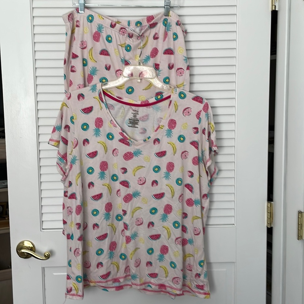 Secret Treasures Sleepwear 2-Piece Set Size 3X - 22W-24W